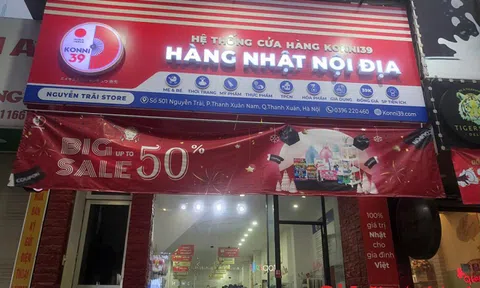 Cửa hàng Nhật nội địa Konni 39 (Nguyễn Trãi Store): Sản phẩm không tem nhãn phụ, chất lượng liệu được đảm bảo?
