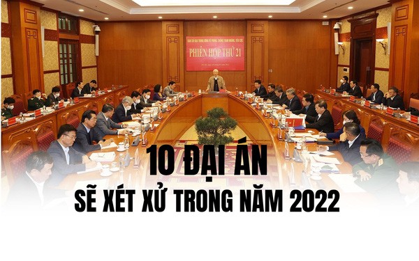 10 đại án sẽ xét xử năm 2022