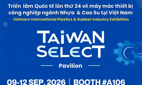 Taiwan Pavilion mang chuỗi cung ứng nhựa và cao su toàn diện đến VietnamPlas 2026