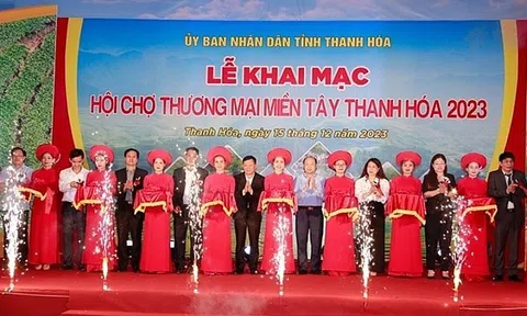 Hội chợ Thương mại miền Tây Thanh Hóa 2023: Thu hút 230 gian hàng trong, ngoài nước