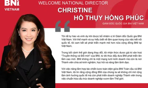 BNI Việt Nam có tân Giám đốc Quốc gia