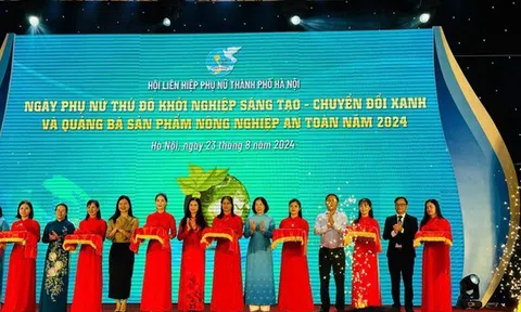Phụ nữ Thủ đô khởi nghiệp sáng tạo - chuyển đổi xanh