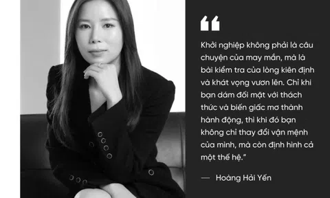 Founder Hoàng Hải Yến: Khởi nghiệp tại Việt Nam - hành trình biến khó thành cơ hội