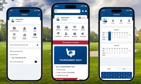 SgolfGlobal: Bước tiến vươn tầm quốc tế với phần mềm Handicap tại Lào