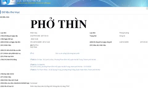 Từ chuyện một tên gọi, hai thương hiệu 'Phở Thìn': Lợi ích khi đăng ký bảo hộ nhãn hiệu trước