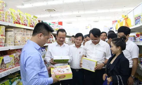 9 sản phẩm OCOP của huyện Thiệu Hóa được đưa vào hệ thống siêu thị The City