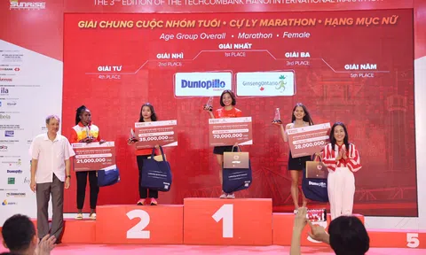 Giải Marathon Quốc tế Hà Nội Techcombank Mùa thứ 3: Hành trình của tinh thần thể thao kiên định, mạnh mẽ