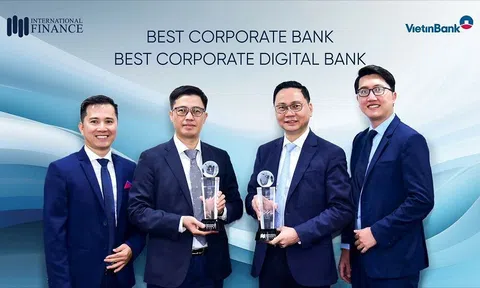 VietinBank nhận cú đúp giải thưởng quốc tế dành cho ngân hàng doanh nghiệp
