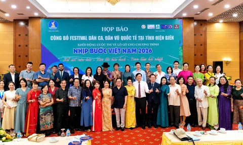 Điện Biên đăng cai Festival Dân ca Dân vũ Quốc tế 2026