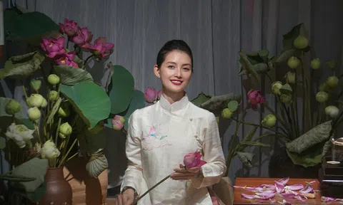 Nghệ nhân Dương Lệ và hành trình lan tỏa nghệ thuật ướp trà sen đến cộng đồng