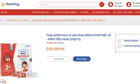 Thegioisua.com tiếp tục bị phản ánh sản phẩm có vấn đề về quảng cáo