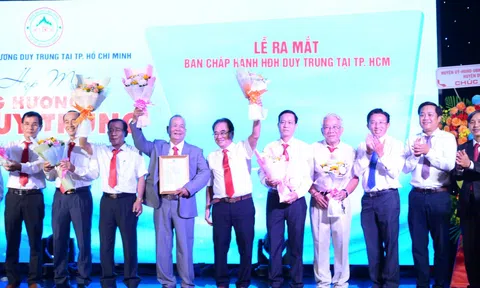 Thắm tình cuộc gặp mặt của Hội đồng hương xã Duy Trung tại TP.HCM