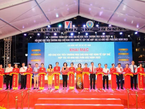 Gần 300 gian hàng tham gia Hội chợ xúc tiến thương mại kinh tế tập thể, HTX khu vực phía Bắc năm 2023