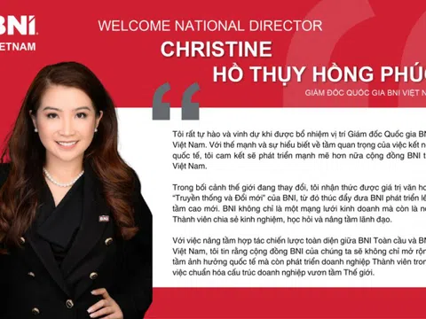 BNI Việt Nam có tân Giám đốc Quốc gia