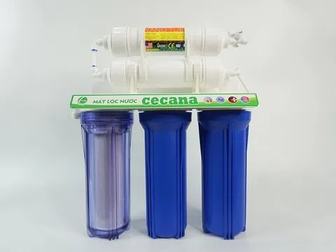 Máy lọc nước Cecana – Công nghệ đột phá 3 không: không sử dụng điện, không có nước thải, không phải thay lõi lọc