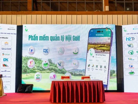 Lễ ký kết hợp tác chiến lược giữa Công ty Cổ phần Đầu tư Sgolf và Hội Golf Hải Phòng