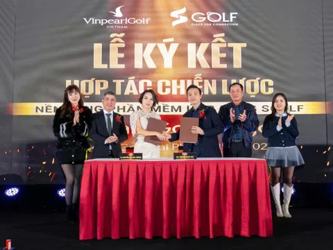 Vinpearl Golf và SGolf ký kết hợp tác chiến lược: Bước tiến mới trong ứng dụng công nghệ cho ngành golf Việt Nam