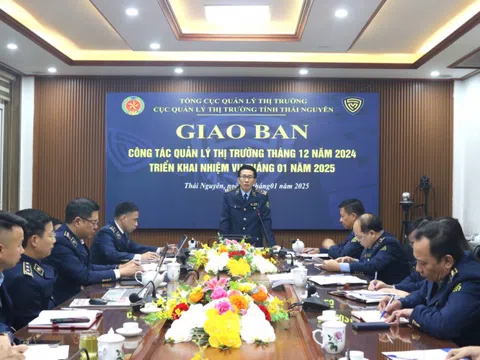 Cục QLTT tỉnh Thái Nguyên hoàn thành xuất sắc nhiệm vụ năm 2024