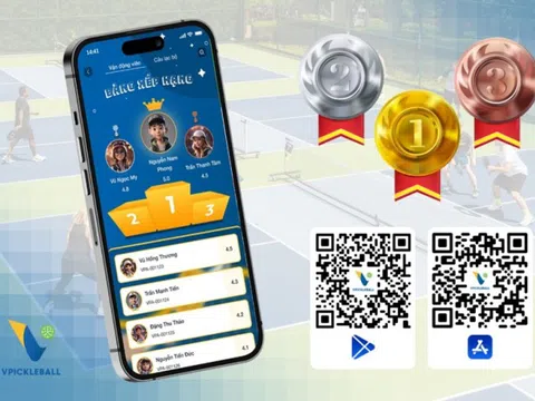 Ra mắt phần mềm ứng dụng VPickleball phiên bản Beta