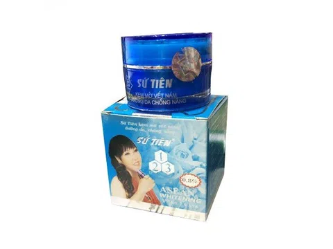 Thu hồi Kem mờ vết nám dưỡng da chống nắng Sứ tiên, nguyên nhân do đâu?