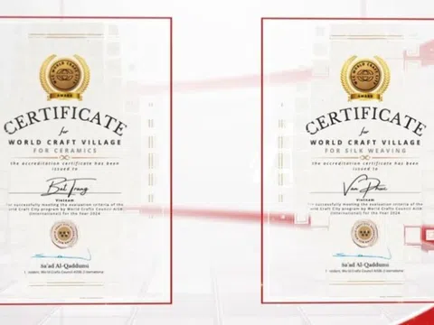 Hà Nội: Hai làng nghề gia nhập mạng lưới thành phố thủ công sáng tạo toàn cầu