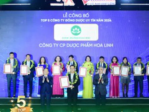 Dược phẩm Hoa Linh giữ vững vị trí Top 5 Công ty đông dược uy tín 2024