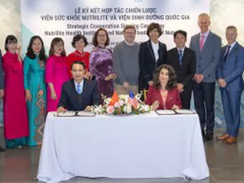 Amway hợp tác chiến lược cùng Viện Dinh dưỡng Quốc gia nâng cao sức khỏe cộng đồng