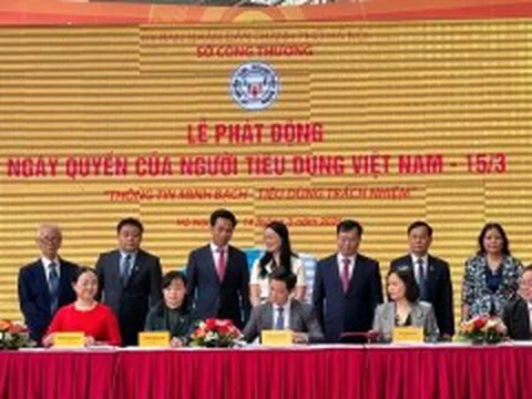 Phát động 'Ngày Quyền của người tiêu dùng Việt Nam - 15/3'