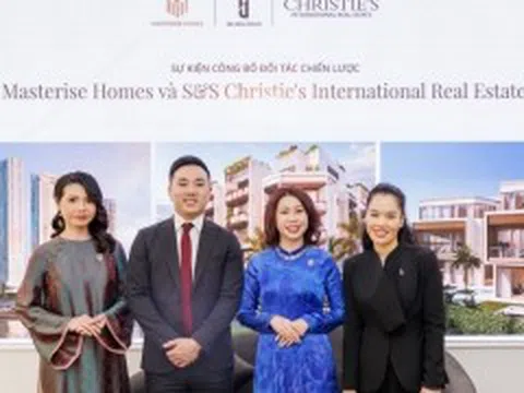 Masterise Homes niêm yết toàn bộ danh mục BĐS hạng sang lên mạng lưới Christie's International Real Estate