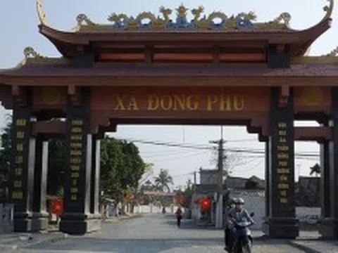 Xã Đông Phú cán đích nông thôn mới kiểu mẫu