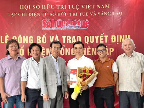 Tạp chí Sở hữu Trí tuệ và Sáng tạo có tân Tổng Biên tập