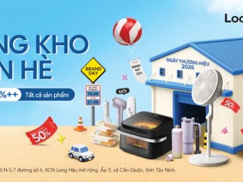 Mua sắm thả ga hàng loạt sản phẩm LocknLock dịp siêu sale Brand Day
