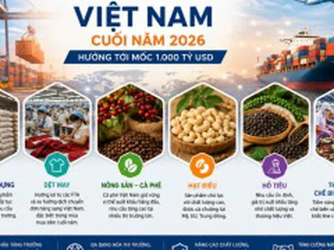 Xuất khẩu Việt Nam hướng tới mốc 1.000 tỷ USD: Ngành hàng nào dẫn sóng đến cuối năm?
