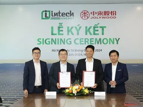 Intech Energy và Jolywood Solar ký kết Thỏa thuận phân phối tại thị trường Việt Nam & Bản ghi nhớ cung cấp 20 MWp tấm quang điện
