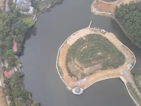 Làm rõ dấu hiệu 'bức tử' hồ Đá Dựng bằng 'phân lô bán nền'?