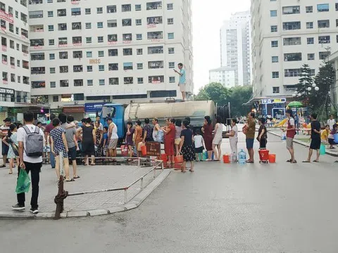 Nguy cơ mất nước cục bộ vào cao điểm mùa Hè tại Hà Nội