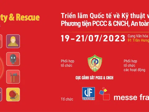 Triển lãm Quốc tế về PCCC & CNCH tại Việt Nam năm 2023 có quy mô lớn nhất từ trước đến nay