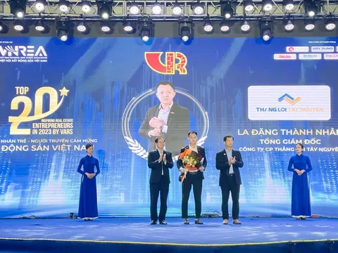 CEO La Đặng Thành Nhân: Top 20 doanh nhân trẻ truyền cảm hứng bất động sản Việt Nam 2023