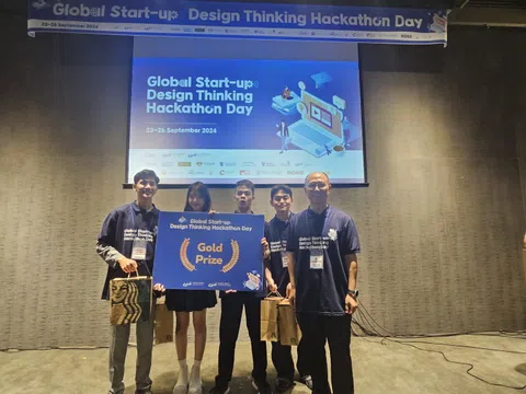 Sinh viên Việt “ẵm” loạt giải trong cuộc thi khởi sự công nghệ số