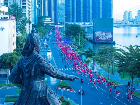 Giải Marathon quốc tế Thành phố Hồ Chí Minh Techcombank mùa thứ 8 - Giải chạy biểu trưng với bước chạy "Vì một việt nam vượt trội”
