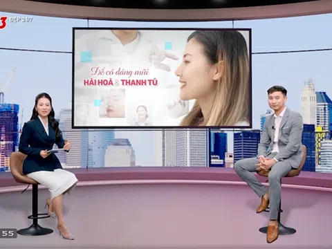 Bác sĩ Quang Dũng chia sẻ tại chương trình Đẹp 24/7 - VTV3: Làm thế nào để có dáng mũi hài hòa và thanh tú