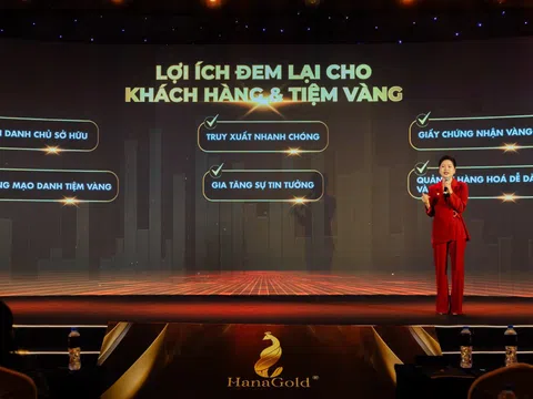 HanaGold tiên phong đổi mới sáng tạo trong ngành kim hoàn