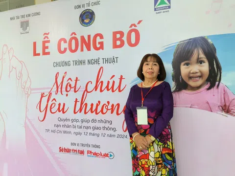 CEO Công ty Tân Phạm Nguyên là nhà tài trợ kim cương của chương trình "Một Chút Yêu Thương" lần 2