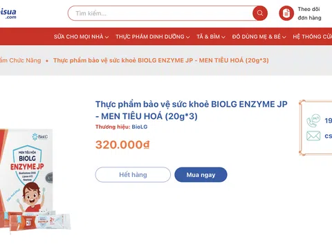 Thegioisua.com tiếp tục bị phản ánh sản phẩm có vấn đề về quảng cáo