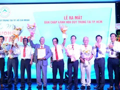 Thắm tình cuộc gặp mặt của Hội đồng hương xã Duy Trung tại TP.HCM