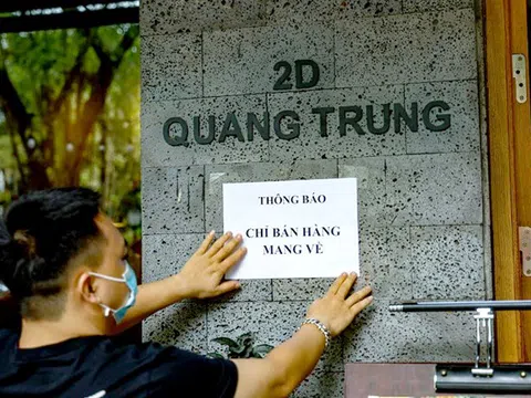 Hà Nội: Cửa hàng ăn uống, dịch vụ tại một số quận, huyện được bán mang về từ 12h ngày 16/9