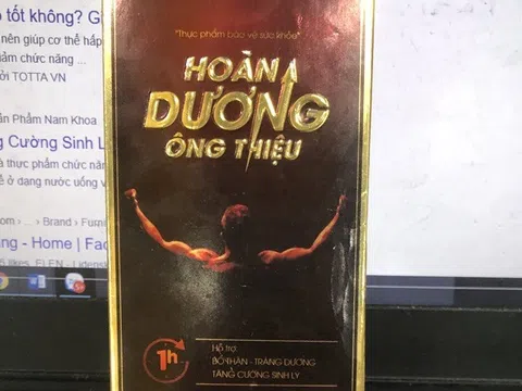 Bài 3: TP BVSK &#039;Hoàn Dương Ông Thiệu&#039; do Công ty LOCIFA phân phối liệu có đảm bảo ATTP?