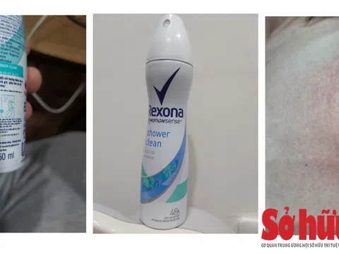 Sản phẩm Rexona Shower Clean bị khách hàng tố phải nhập viện sau khi sử dụng?
