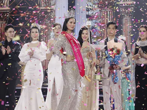 Võ Thị Ngọc Giàu đăng quang Hoa hậu Doanh nhân Việt Nam 2022