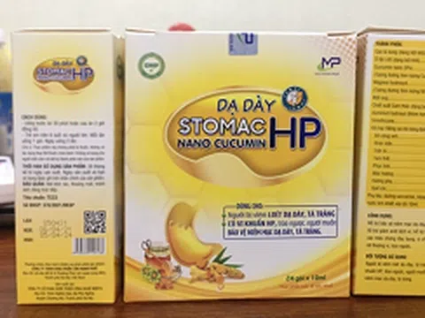 TPBVSK dạ dày STOMACHP bị thu hồi vì không đảm bảo chất lượng